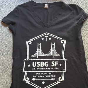 Women's U.S. Bartenders' Guild San Francisco Bay Area Chapter T-Shirt